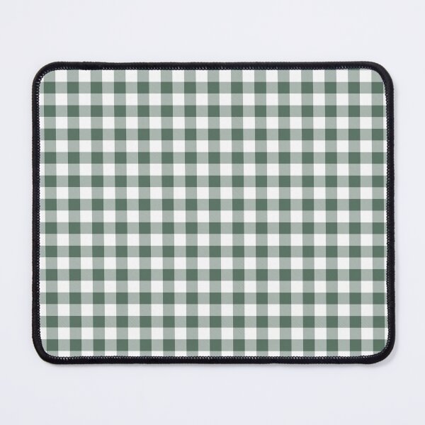 Item preview, Green White Buffalo Plaid Checkerboard Pattern Pairs Coloro 2022 Popular Color Wavelite 069-43-12 designed and sold by ColorOfTheYears.
