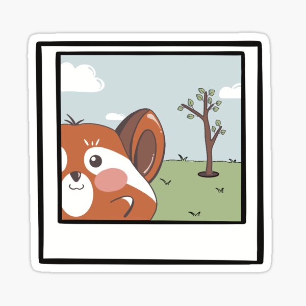 Together, the planet is greener Sticker