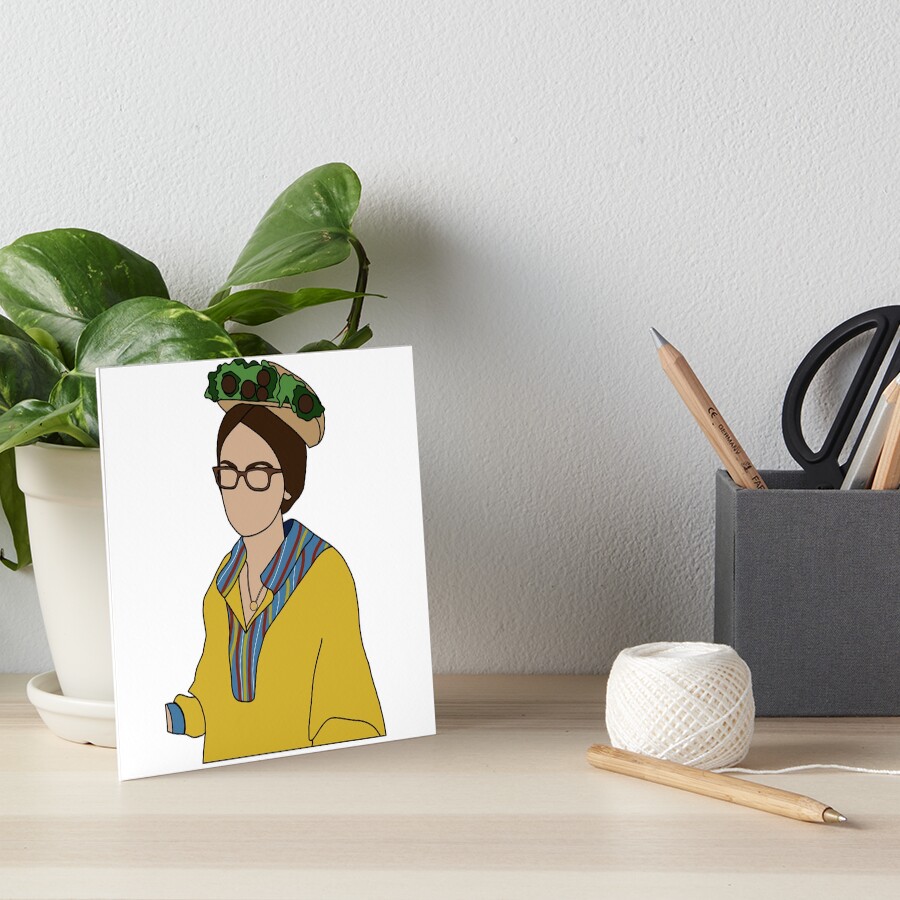 "Laney Boggs Falafel Shop Uniform She's All That" Art Board Print