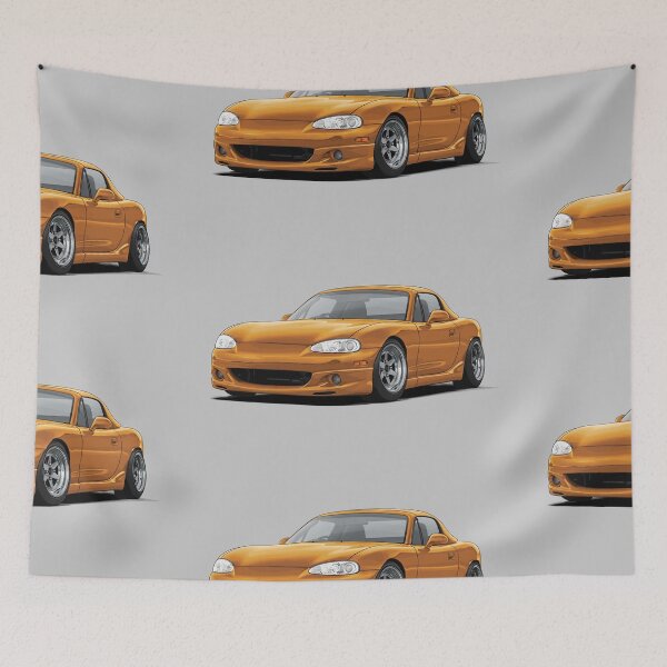 Artikelvorschau, Abbildung Mx5 / Miata NB MK2 (gold) entworfen und verkauft von ArtyMotive.
