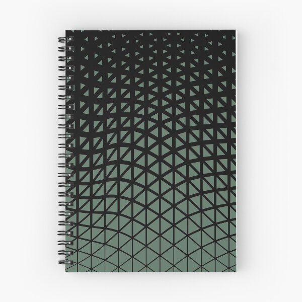 Item preview, Black and Green Triangle Gradient Wave Pattern Pairs Coloro 2022 Popular Color Wavelite 069-43-12 designed and sold by ColorOfTheYears.