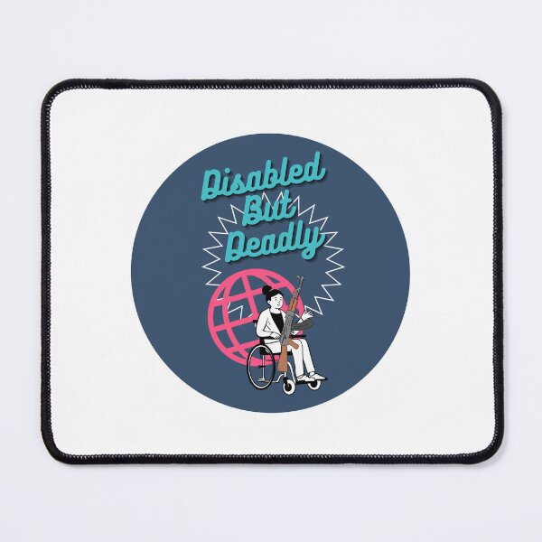 Item preview, Disabled But Deadly Handicap Humor designed and sold by momentsofvision.