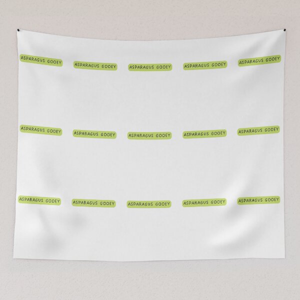 Item preview, Bangtan Tae Asparagus Gooey funny designed and sold by bsrishika.