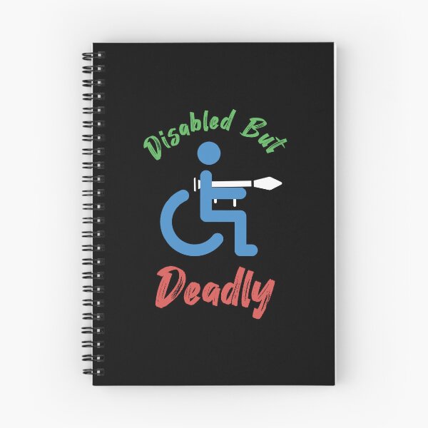 Item preview, Disabled But Deadly designed and sold by ThunderBolt76.