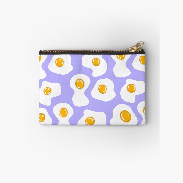 Item preview, Fried egg Print pastel purple  designed and sold by DemonicGloom.