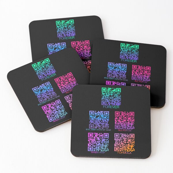 Item preview, Rainbow Pastel Euphoria Music Soundtrack QR Code Collage designed and sold by hannahvira.