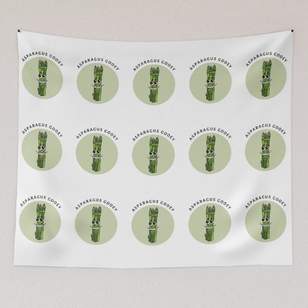 Item preview, Bangtan Tae Asparagus Gooey funny designed and sold by bsrishika.