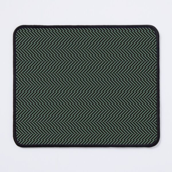 Item preview, Black Green Vertical Horizontal Stripe Pattern Pairs Coloro 2022 Popular Color Wavelite 069-43-12 designed and sold by ColorOfTheYears.