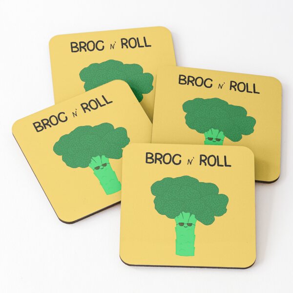 Item preview, Broc n roll broccoli designed and sold by heartart85.