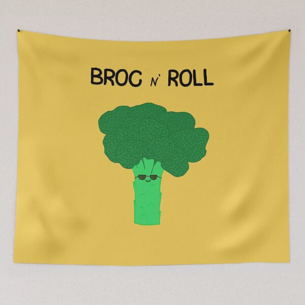 Item preview, Broc n roll broccoli designed and sold by heartart85.