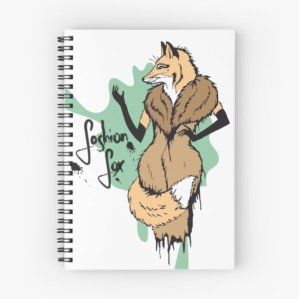 Item preview, fashion fox fur coat designed and sold by polamart.