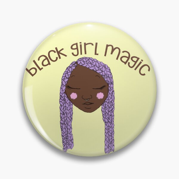 Item preview, Black Girl Magic - Sticker 03 designed and sold by scorpiorisinggg.
