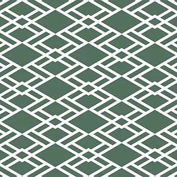 Vorschaubild zum Design Green and White Diamond Shape Tile Pattern Pairs Coloro 2022 Popular Color Wavelite 069-43-12 von ColorOfTheYears