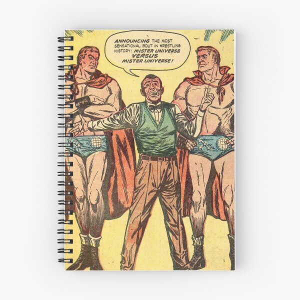 Item preview, Retro pro wrestling comic, Mr. Universe, 50's (1951) designed and sold by heatedstitches.
