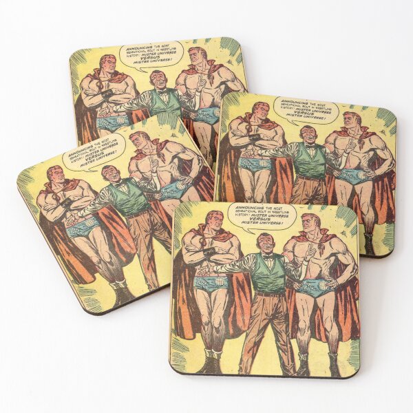Item preview, Retro pro wrestling comic, Mr. Universe, 50's (1951) designed and sold by heatedstitches.