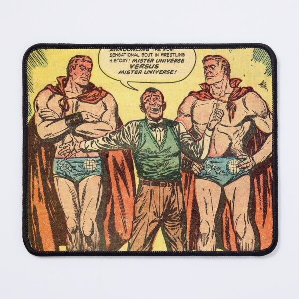 Item preview, Retro pro wrestling comic, Mr. Universe, 50's (1951) designed and sold by heatedstitches.