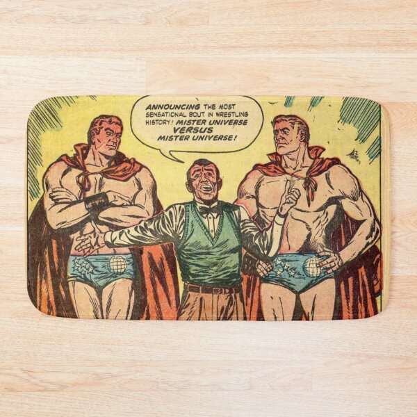 Item preview, Retro pro wrestling comic, Mr. Universe, 50's (1951) designed and sold by heatedstitches.