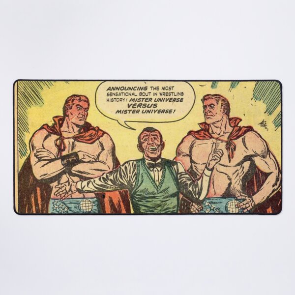 Item preview, Retro pro wrestling comic, Mr. Universe, 50's (1951) designed and sold by heatedstitches.