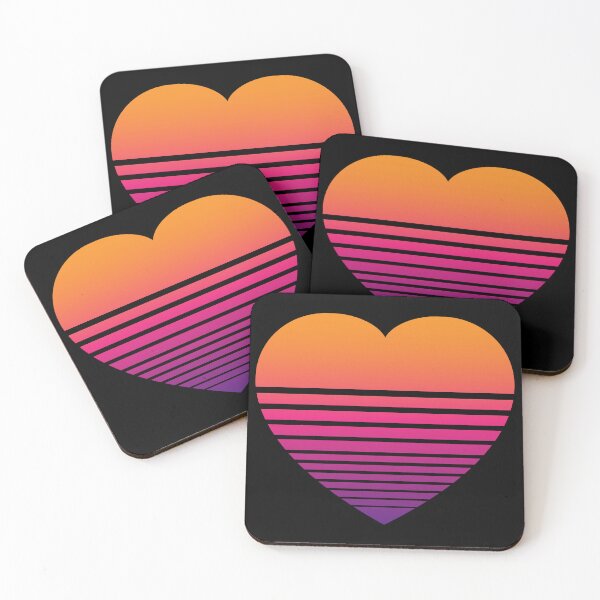 Item preview, Gradient Heart - Sunset designed and sold by skauff.