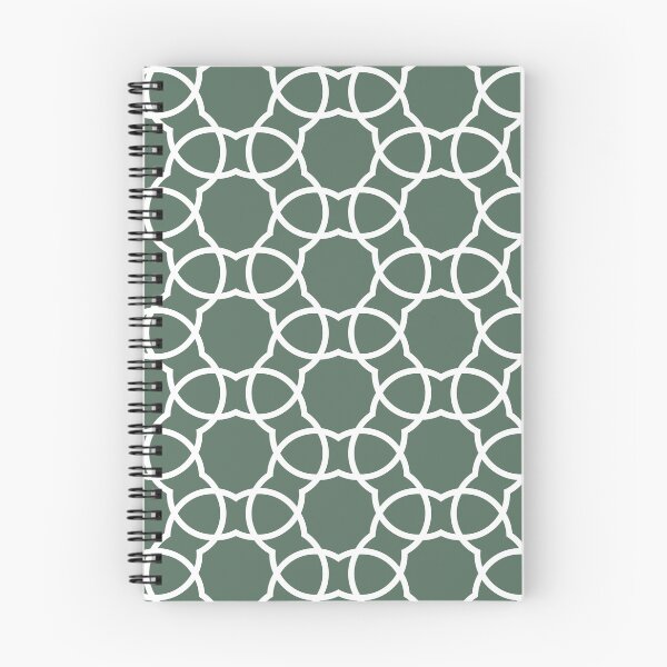 Item preview, Green and White Petal Shape Tile Pattern Pairs Coloro 2022 Popular Color Wavelite 069-43-12 designed and sold by ColorOfTheYears.