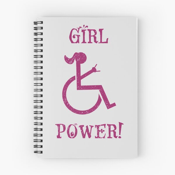 Item preview, Girl Power! female wheelchair empower designed and sold by geekspeakjunk.