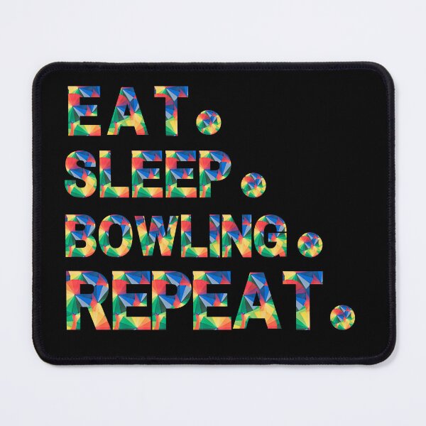 Item preview, Eat Sleep Bowling Repeat Funny Vintage Gift designed and sold by Nicet-shirt1.