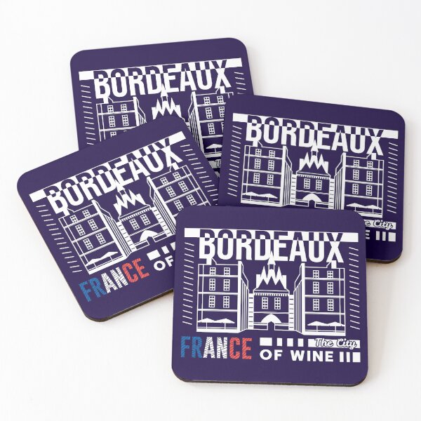 Item preview, Bordeaux France City of Wine Skyline designed and sold by KrisSidDesigns.