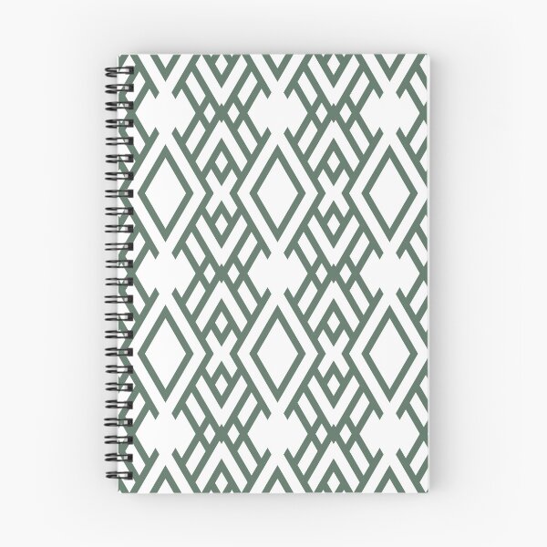 Item preview, Green White Geometric Striped Art Deco Pattern Pairs Coloro 2022 Popular Color Wavelite 069-43-12 designed and sold by ColorOfTheYears.