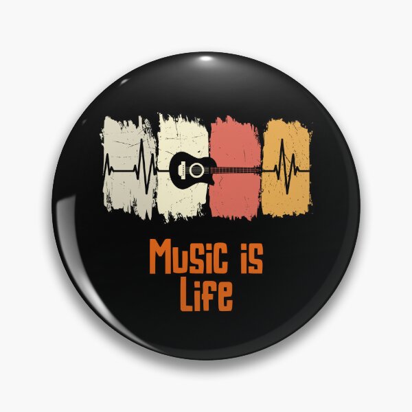 Item preview, Music is life - Guitar frequency designed and sold by JBmarket4u.