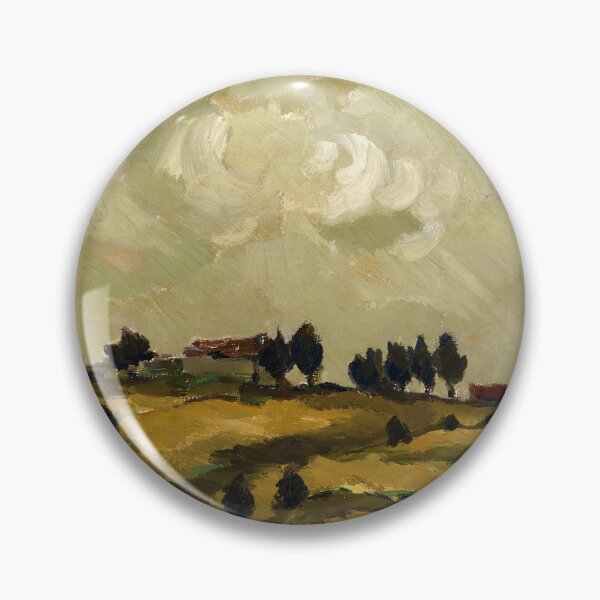 Item preview, Autumn landscape with clouds by Ilmari Aalto (1917) designed and sold by allhistory.
