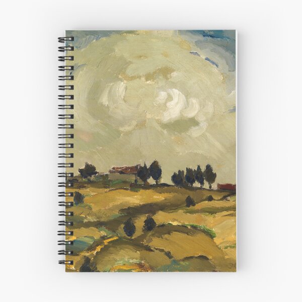 Item preview, Autumn landscape with clouds by Ilmari Aalto (1917) designed and sold by allhistory.