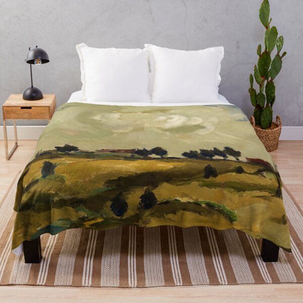 Item preview, Autumn landscape with clouds by Ilmari Aalto (1917) designed and sold by allhistory.
