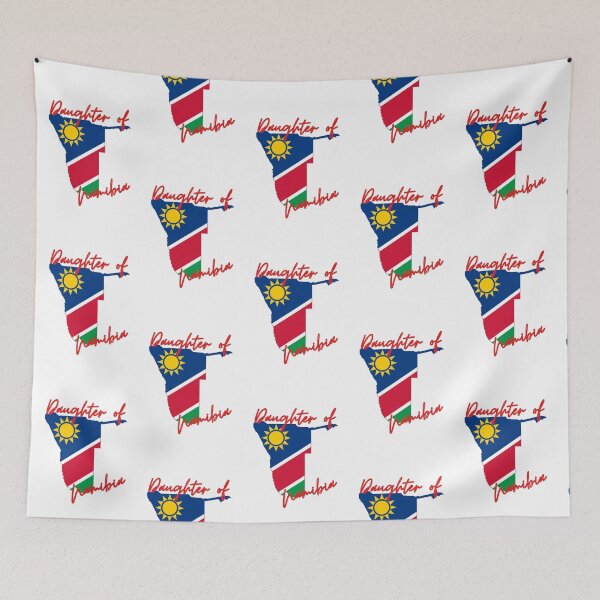 Item preview, Daughter of Namibia Map Flag designed and sold by NovawayDirect.