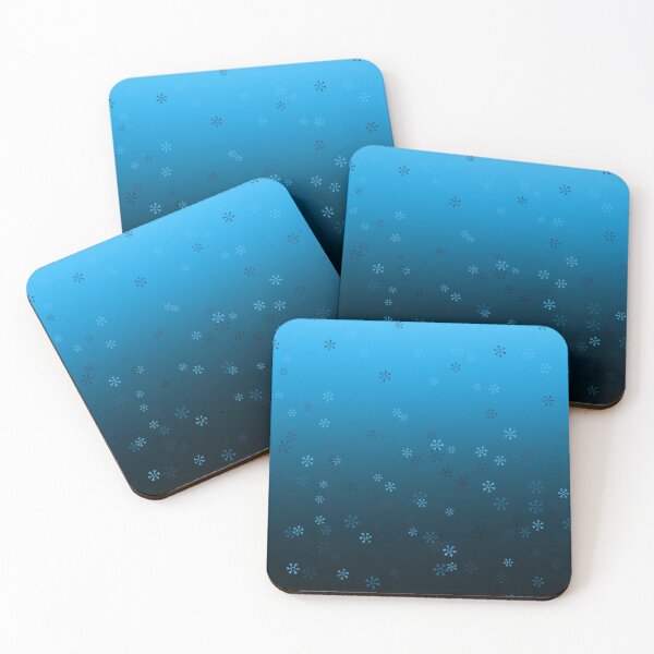 Item preview, Blue ombre snowflakes designed and sold by SparkyMae.