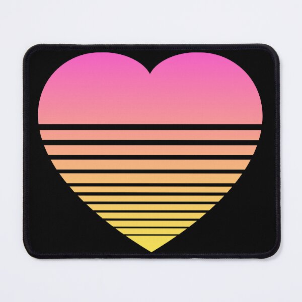Item preview, Gradient Heart - Pink Yelllow designed and sold by skauff.