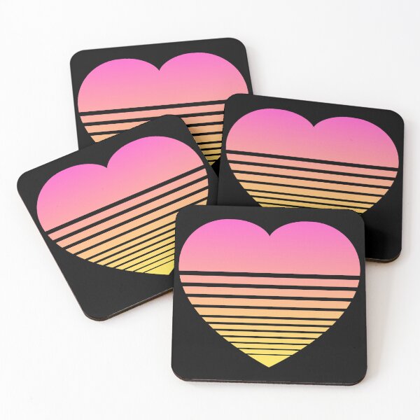 Item preview, Gradient Heart - Pink Yelllow designed and sold by skauff.