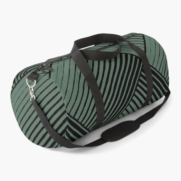 Item preview, Black and Green Square Mosaic Stripe Pattern Pairs Coloro 2022 Popular Color Wavelite 069-43-12 designed and sold by ColorOfTheYears.