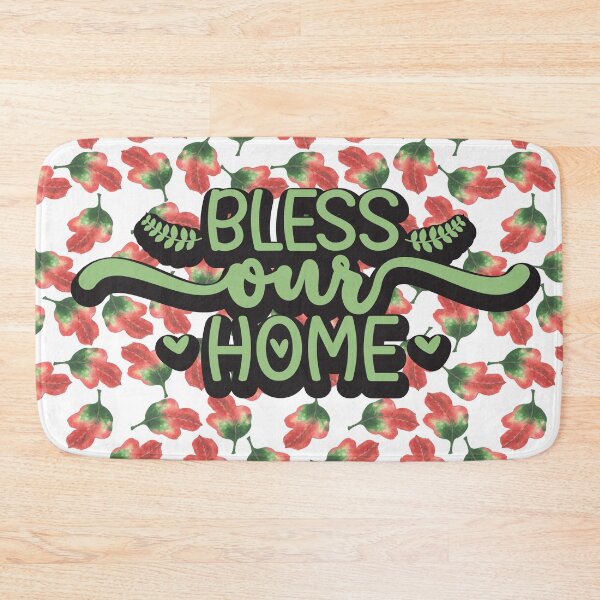 Item preview, Bless Our Home Autumn Leaves Pattern designed and sold by ShopTr3ndy.
