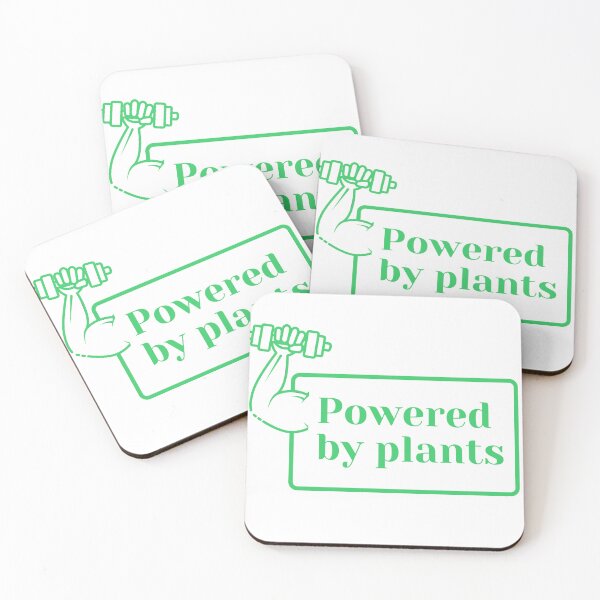 Item preview, Powered by Plants. Vege, Vegan, Veggie, Vegetarian designed and sold by mattades.