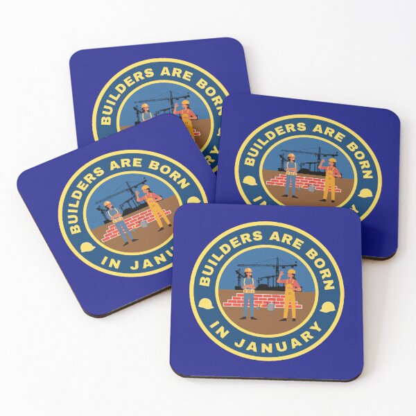 Item preview, Builders are born in January alternate design designed and sold by fev-rocks.