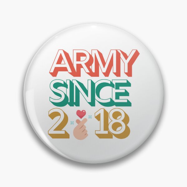 Item preview, ARMY SINCE 2018 designed and sold by selfesteeem.