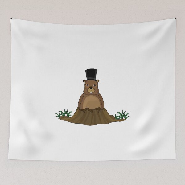 Item preview, Groundhog day - Cartoon style designed and sold by ValentinaHramov.