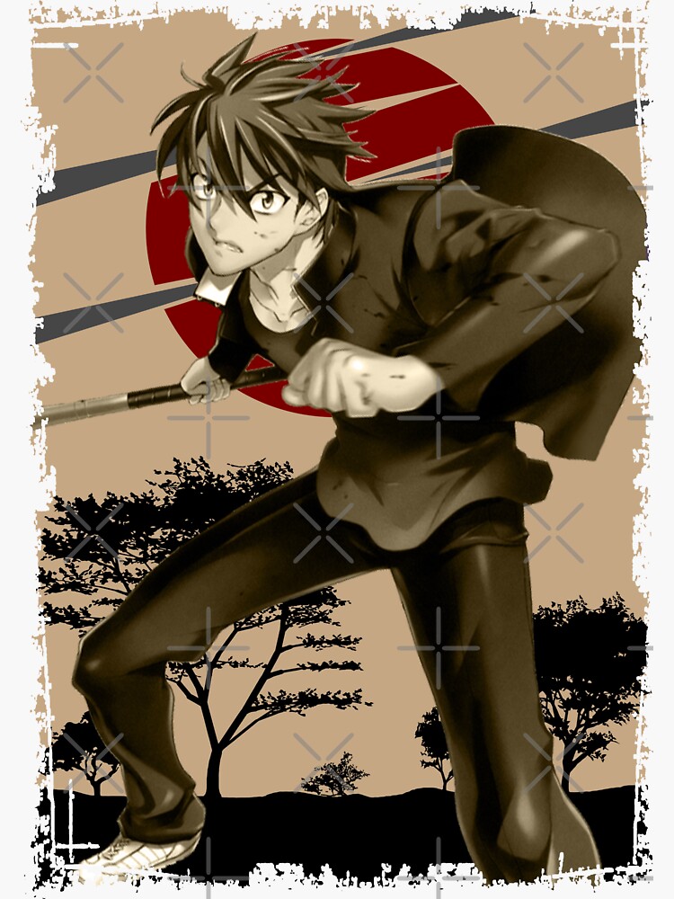 Highschool of the Dead - Takashi Komuro - Takashi Komuro - Sticker