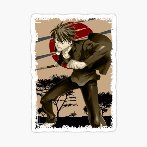 Highschool of the Dead - Takashi Komuro - Takashi Komuro - Sticker