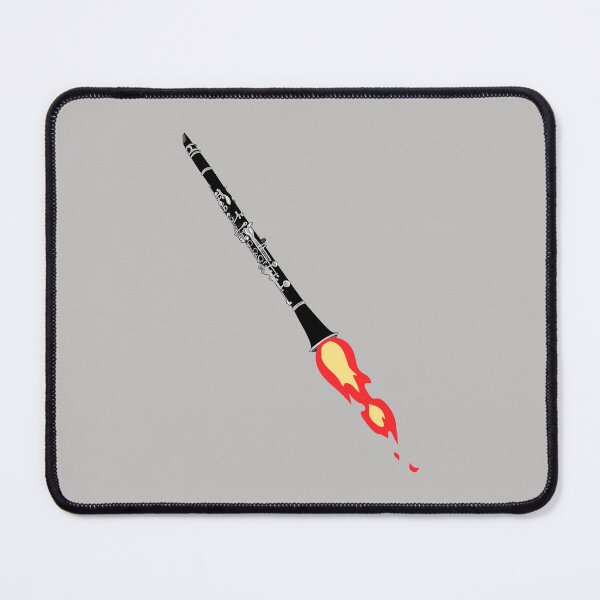 Item preview, Funny Rocket Clarinet Art For Clarinet Players And Music Lovers - Clarinet Art designed and sold by Funwithmusic.