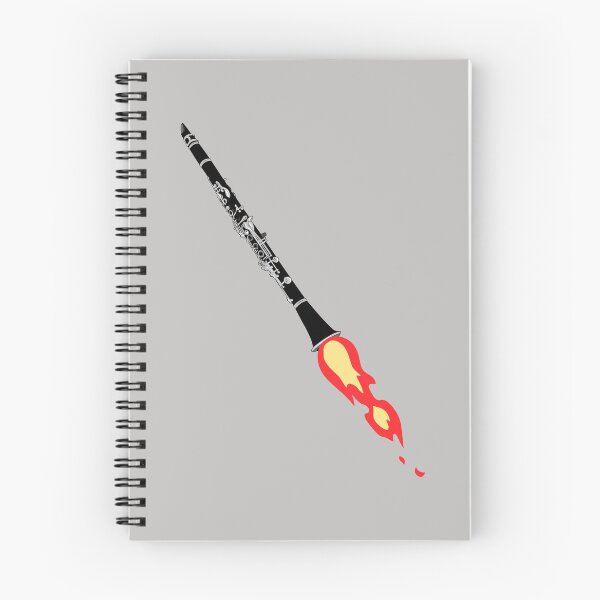Item preview, Funny Rocket Clarinet Art For Clarinet Players And Music Lovers - Clarinet Art designed and sold by Funwithmusic.
