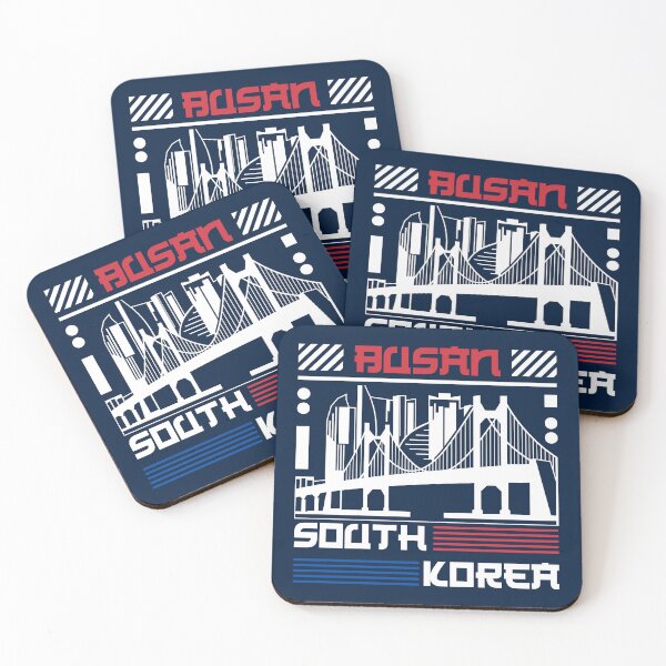 Item preview, Busan South Korea Skyline designed and sold by KrisSidDesigns.