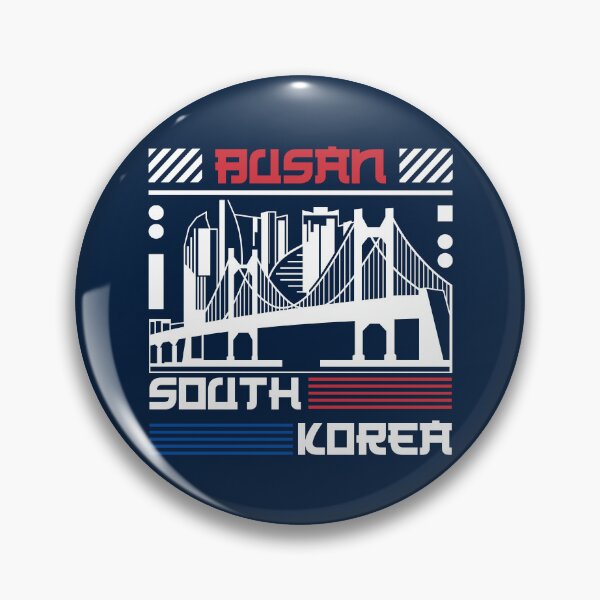 Item preview, Busan South Korea Skyline designed and sold by KrisSidDesigns.