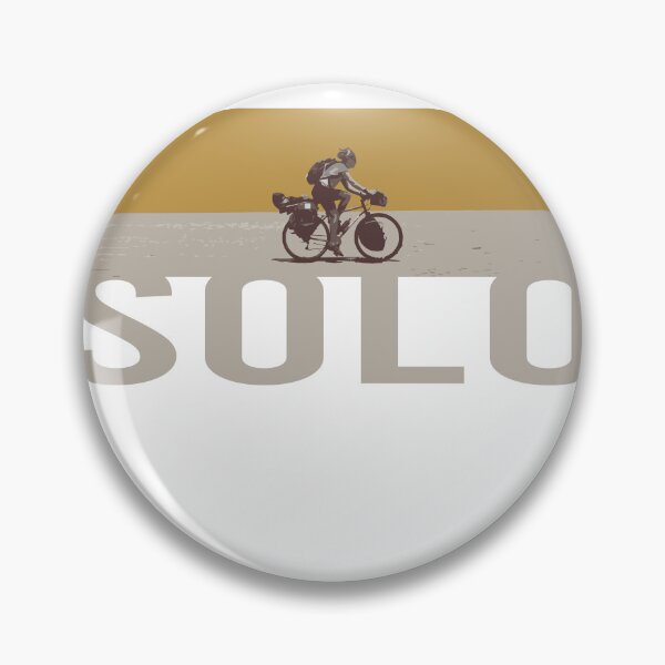 Item preview, Solo Bikepacking gravel bike solo travel travelling by bike bikepacker  designed and sold by angelpardo.