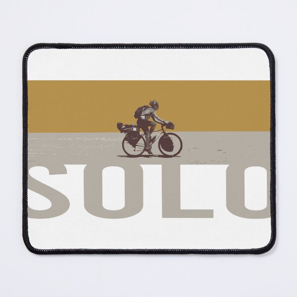 Item preview, Solo Bikepacking gravel bike solo travel travelling by bike bikepacker  designed and sold by angelpardo.